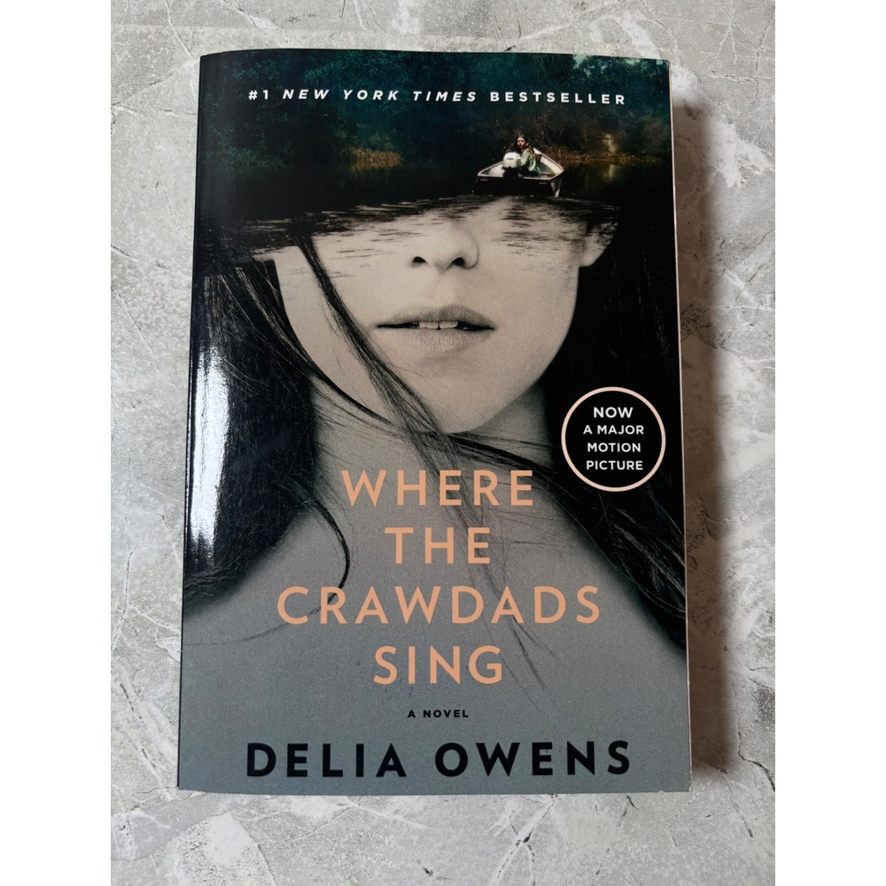 Where the Crawdads Sing Delia Owens‎ Paperback Novel Movie Tie-In Edition NEW